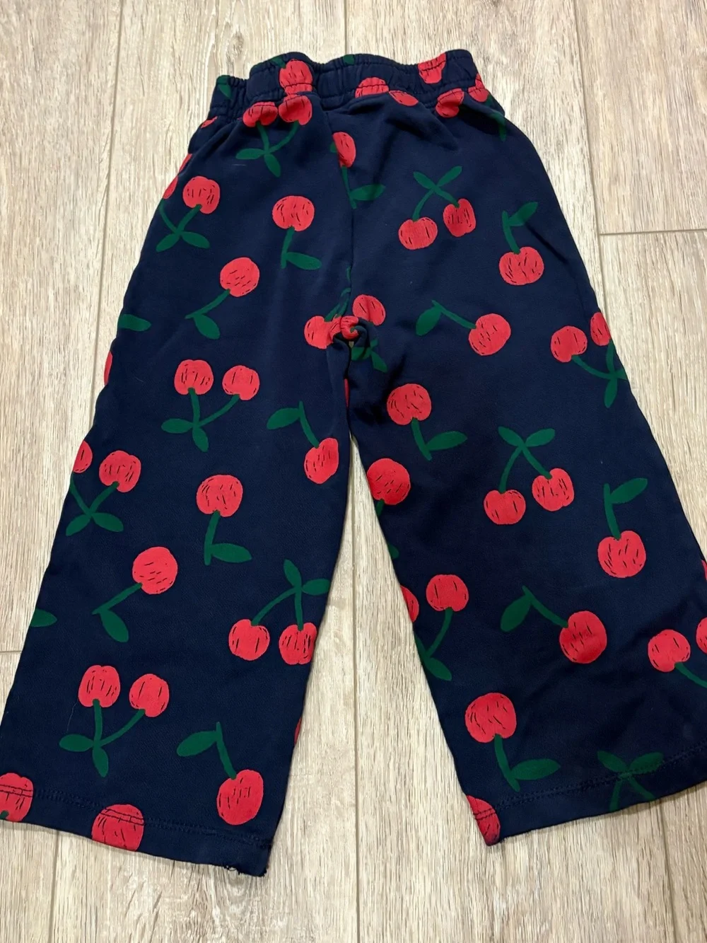 OLD NAVY | Navy Pajama Pants with Red Cherry Print